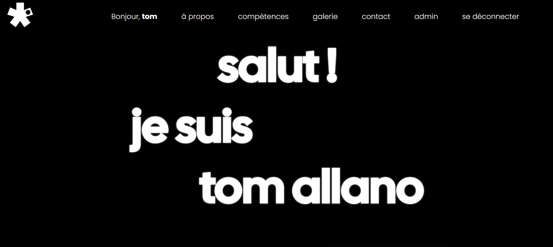 Portfolio codé HTML/CSS/PHP